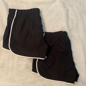Hanes Running Shorts-Women’s XL-Two Identical Pair